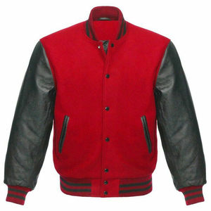 Haute qualité personnalisé Slim Fit Letterman veste toile tissu avec col montant nouveauté meilleure vente conception par Varsitiy - Product Image 4