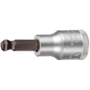 Embout de tournevis hexagonal métrique Gedore 1/2'' à extrémité sphérique, produit durable pour travaux de précision - Product Image 1