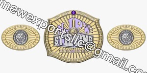 เข็มขัดแชมป์หนังคุณภาพสูงแบบกำหนดเอง สวมใส่สบาย ปรับแต่งได้สำหรับยิวยิตสู MMA เทควันโด แกรปปลิ้ง คาราเต้ - Product Image 2