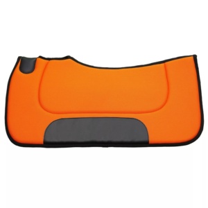 Équipement d'équitation western de haute qualité avec logo personnalisé Tapis de selle en laine synthétique avec doublure en tissu fabriqué en Inde - Product Image 3