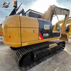 Excavatrice Caterpillar 312D2 d'occasion, 12 tonnes, godet de 0,52 m³, marque japonaise d'origine, excavatrice à chenilles moyenne, faible nombre d'heures, certifiée CE - Product Image 2