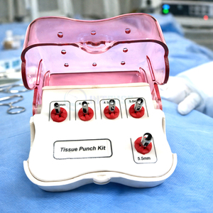 Kit de Herramientas de Perforación de Tejido para Implantes Dentales, Manual, de Acero Inoxidable, Precio de Fábrica, 5 Piezas, Instrumentos Quirúrgicos Profesionales para - Product Image 4