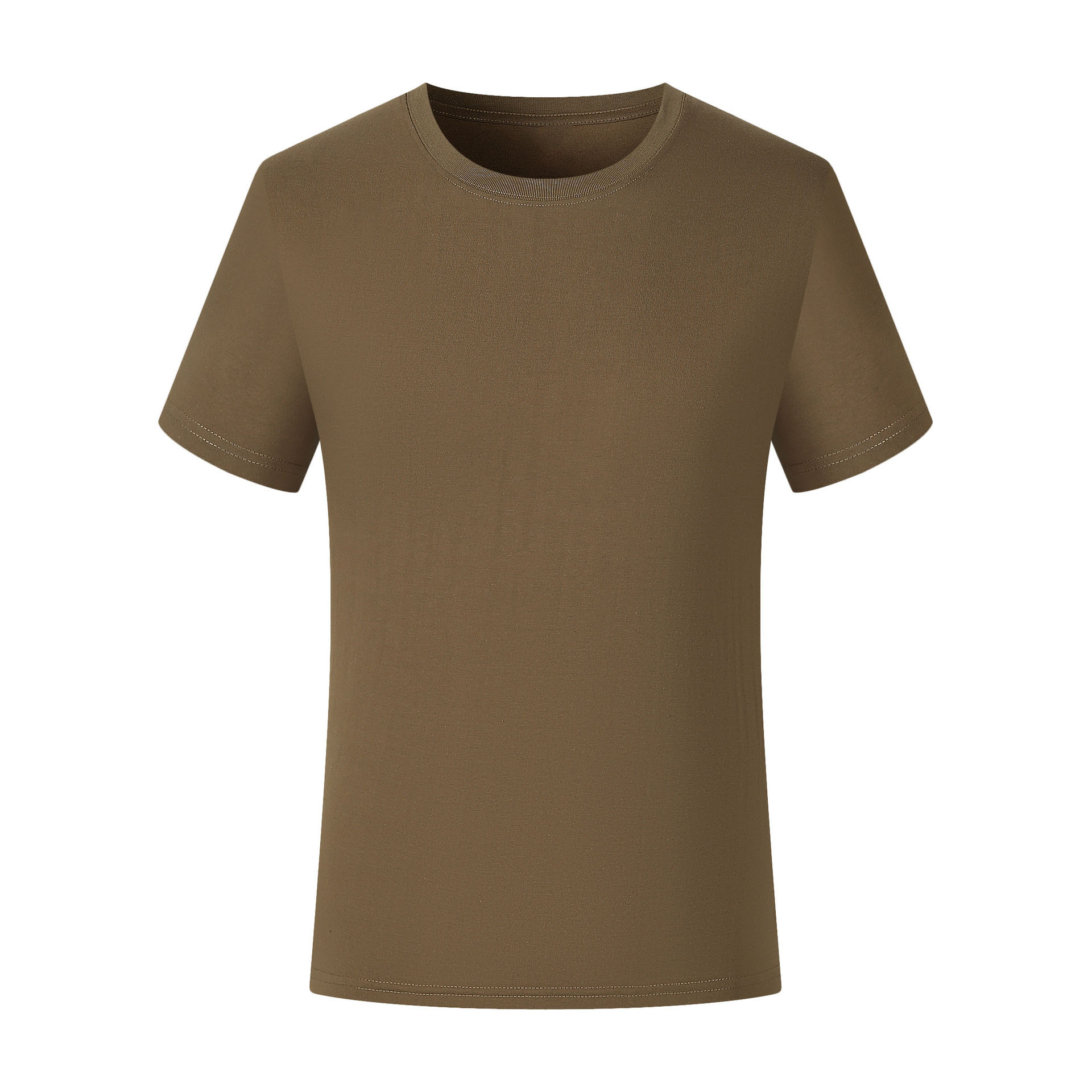 Combed cotton olive green