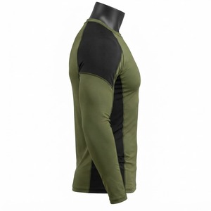 T-shirt de compression athlétique à manches longues pour homme – Idéal pour l'entraînement, le fitness, la course, le cyclisme, le surf et la gym - Product Image 4