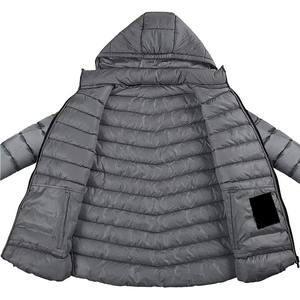 Chaqueta acolchada de invierno de la mejor calidad para hombre, hecha a medida con cuello levantado y cierre de cremallera, chaqueta acolchada cómoda transpirable excelente - Product Image 4