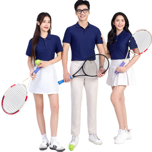 Polo pour hommes et femmes de qualité supérieure 95% polyester 5% Spandex doux anti-transpiration idéal pour les activités de plein air OEM/ODM - Product Image 1