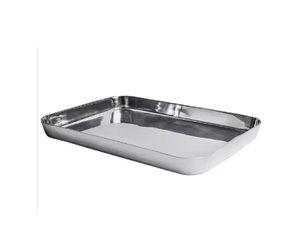 ถาดโลหะสเตนเลสสี่เหลี่ยมสำหรับ201สำหรับร้านอาหารและห้องครัวถาดเสิร์ฟอาหารสำหรับโรงอาหาร - Product Image 1