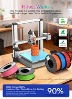 Filament d'impression 3D BIQU PLA GO 1,75 mm, consommable d'impression haute vitesse de 1 kg, compatible avec Bambu Lab