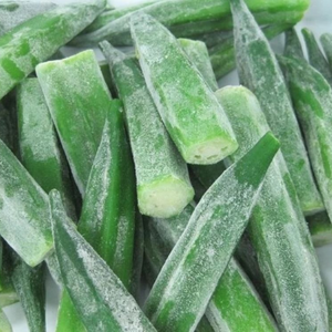 Okra congelada al por mayor IQF precio de fábrica granja fresca mejor calidad de exportación - Product Image 2