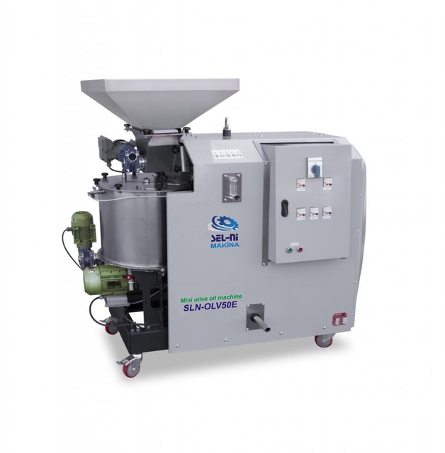 Automatic Mini Olive Oil Extraction Machine Cold Pressed Stainless Steel High Capacity 50kg/h New Manufacturer Small Business