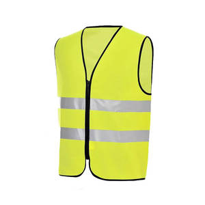 Chaleco de seguridad para hombre, amarillo fluorescente, negro, chaleco de seguridad, chaleco de verano, ropa de trabajo de alta visibilidad, chaqueta, construcción de edificios - Product Image 3