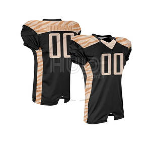 Personalizable OEM juvenil fútbol americano Jersey transpirable manga corta equipo diseño uniforme más tamaño conjunto - Product Image 2