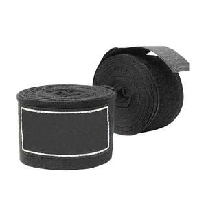 Envolturas de mano de boxeo con logotipo personalizado elástico Impresión de muñequeras Guantes de boxeo profesionales para hombres y mujeres Envolturas elásticas - Product Image 5