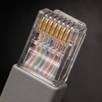 Câble de communication haute performance CAT6A CAT6 UTP 305M 1000FT avec conducteur CCU solide, gaine LSZH, gris, câble réseau LAN en vrac