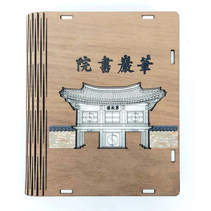 Venez à Busan(BUSAN ONNA) Aimant de livre en bois (M-WB) signet magnétique mince avec aimant de livre en bois naturel - Product Image 4