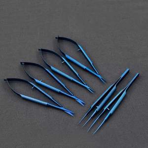 Micro Castroviojo quirúrgico oftálmico Tijeras corneales para los instrumentos de cirugía ocular de SurgiRight Instruments - Product Image 2