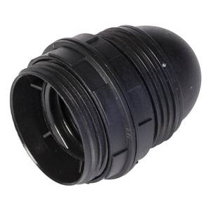 1 soporte y base para 2 lámparas E27 PP0477, color negro - Product Image 1