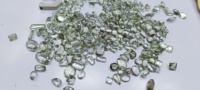 Ametyste Verte Naturelle, Pierre Précieuse Non Montée, Taille Facettée, 20 Carats, Certifiée par un Certificat Tierce Partie, pour la Fabrication de Bijoux de Grande Taille et Formes Variées, Pendentif