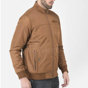Chaqueta Bomber de Invierno para Hombre, Informal, con Cuello Alto, Logotipo Frontal, Transpirable, para Uso en Exteriores, Cómoda, al Mejor Precio, Marca Privada - Product Image 2