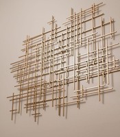 Meilleures ventes - Art mural abstrait moderne en métal - Décoration d'intérieur de luxe de haute qualité - Fournisseur indien