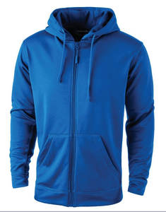 Sweat à capuche zippé personnalisé 100% coton molletonné, couleurs d'impression personnalisées, unisexe, durable, écologique, respirant, séchage rapide, automne - Product Image 3