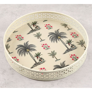 Bandejas Metálicas Superiores para Hogar, Cocina, Restaurante, Suministros de Alimentos para Mesa, Bandejas Decorativas de Metal de Calidad al por Mayor 2025 - Product Image 2