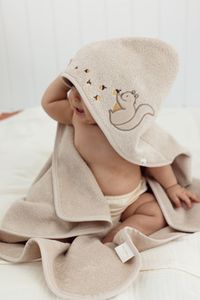 Serviette à capuche 100% coton turc, poncho de bain personnalisable pour enfants, serviette en coton pour nouveau-né, serviette de haute qualité à motifs de dessins animés - Product Image 2