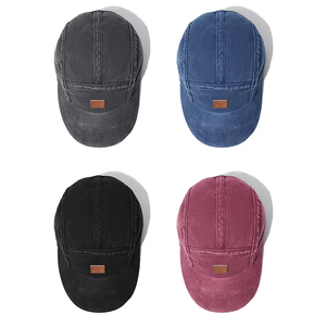 Gorra de Béisbol de 5 Paneles de Algodón Lavado de Alta Calidad Personalizada 2026 con Gorra Trucker de 5 Paneles de Skateboard - Product Image 5