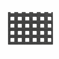 Coussin anti-vibration en caoutchouc industriel haute densité pour système de refroidissement liquide CDU, avec amortissement élevé
