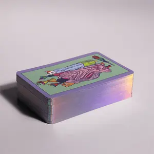 Hoge Kwaliteit Aanpasbaar Design Mode Groothandel Papier Custom Luxe Print Disenos De Cartas De Tarot Tarot Orakelkaarten