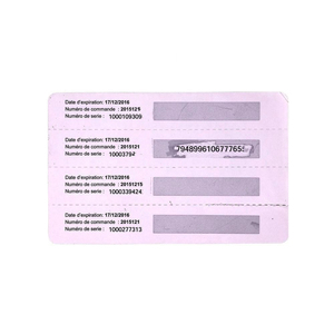 Cartes de recharge de papier d'impression de carte de téléphone personnalisée directe d'usine de la Chine - Product Image 3