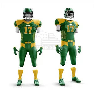 Kit de fútbol americano con pantalones ajustados de Jersey de color personalizado y almohadillas protectoras - Product Image 5