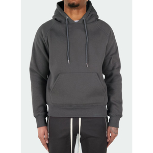 Vente en gros Sweat à capuche tendance chaud en polaire Pull-over décontracté pour hommes Sweat à capuche avec logo personnalisé - Product Image 6