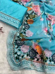 ชุดส่าหรีจาก fabzobe ดีไซเนอร์ออกใหม่ - Product Image 5