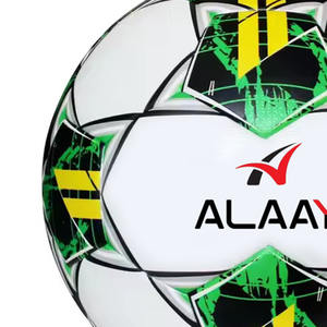 Alaay personalizado de alta calidad tamaño 5 balón de fútbol Doble espejo fútbol profesional resistente al desgaste Futbol PU Material - Product Image 4