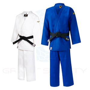 Uniforme de karaté de haute qualité pour adultes, 100% coton, séchage rapide, logo frontal, unisexe, ensembles d'entraînement d'arts martiaux, Bjj Gi Arts martiaux - Product Image 2