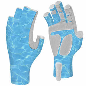 Guantes de pesca transpirables y cómodos superventas, guantes de pesca de caza compatibles con pantalla táctil ligera para hombres - Product Image 1