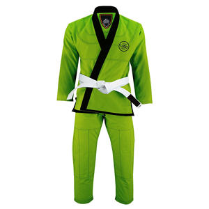 Kimono et pantalon de Jiu-Jitsu brésilien (BJJ) sur mesure de qualité supérieure, tissage perlé, uniforme résistant, broderie du logo de l'équipe, vente en gros OEM - Product Image 2