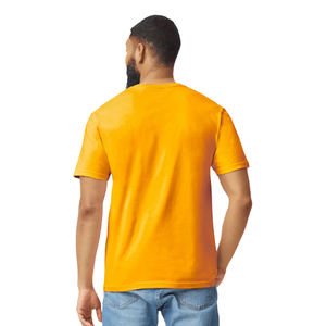 เสื้อยืดคอกลมแขนสั้นผ้าฝ้าย100% สำหรับผู้ชายเสื้อยืดคอกลมแขนสั้นผ้าฝ้ายหนัก - Product Image 5