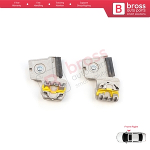 Clips de Reparación para Elevalunas BWR42+BWR43 RA+RB Puerta Delantera Derecha para Golf Bora Jetta MK4 A4 1J 1997-2006 607 1999-2010 1J3837462 - Product Image 2