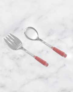 Serveurs à salade en acier inoxydable poli argenté pour ustensiles de cuisine Vaisselle Maison Hôtel et Restaurant Articles de cuisine de luxe - Product Image 1