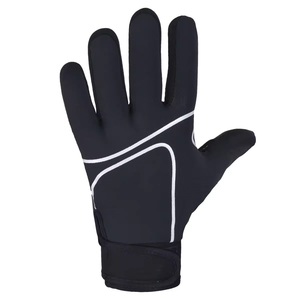 2024 Gants de gardien de but de football gaélique personnalisés tout noirs Gants GAA personnalisables de conception professionnelle - Product Image 3