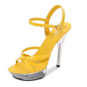 Nouvelles sandales à talons confortables pour femmes, chaussures tendance polyvalentes, talons hauts décontractés, élégance rétro, chaussures de marche pour femmes - Product Image 6