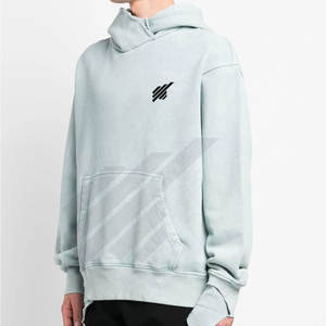 Meilleures ventes de sweats à capuche délavés à l'acide pour hommes Offre Spéciale Sweats à capuche délavés à l'acide en coton mélangé Basics Sweats à capuche délavés à l'acide pour hommes - Product Image 4