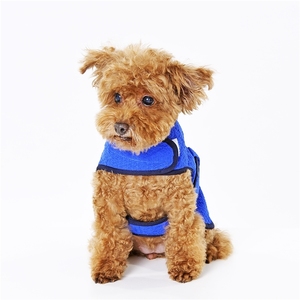ODM Taiwán Accesorios para perros Borde enrollado Azul Ecológico Arnés para perros - Product Image 2