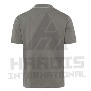 Chemises décontractées pour hommes à manches courtes, dernière collection, en velours uni 100 % coton, anti-plis - Product Image 2