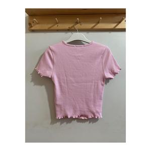 T-shirt fragola velluto a coste