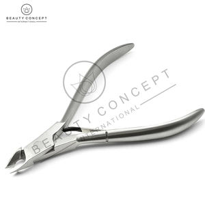 Pince à cuticules en acier inoxydable 15 pouces Impression de logo personnalisé Pince à ongles à cuticules Concept de beauté écologique - Product Image 4