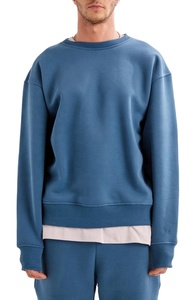 Custom Logo <b>Wholesale</b> Oversized Sweatshirt for Men 100% Cotton High Quality GSM Streetwear - Product Image 2