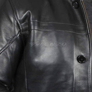 Abrigo de Cuero para Hombre de Alta Calidad y Estilo Nuevo, Talla Grande, Transpirable, Impermeable, Ecológico, MOQ Bajo - Product Image 6